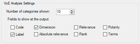 Voice of the Employee advanced settings